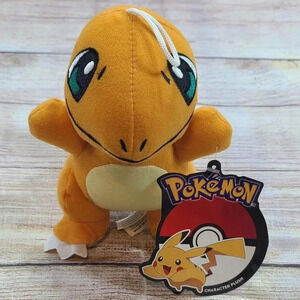 Toy Factory Pokemon Character Plush Charmander Stuffed Animal Orange 8" New